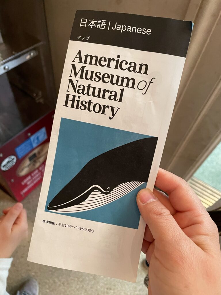 アメリカ自然史博物館、マップ