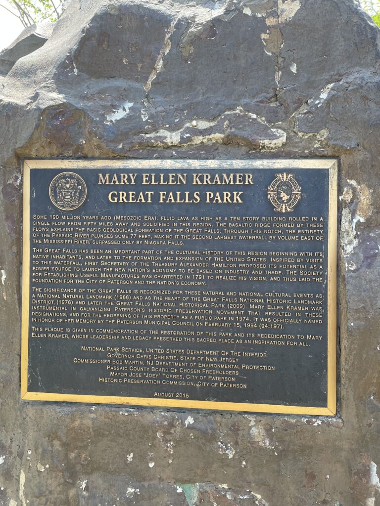 パターソン・グレイトフォールズ、Paterson Great Falls
