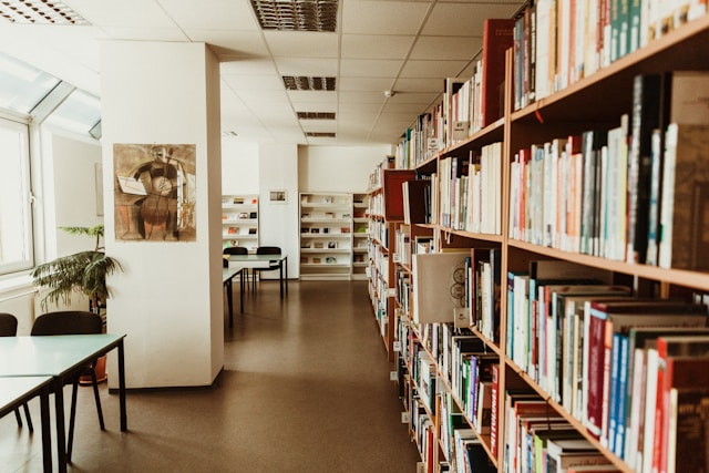 タウン情報、図書館