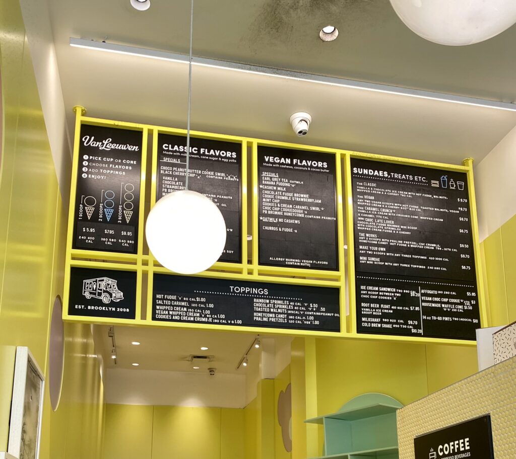ニューヨーク、ゼイバーズおすすめ、Zabar's、Van Leeuwen Ice Cream