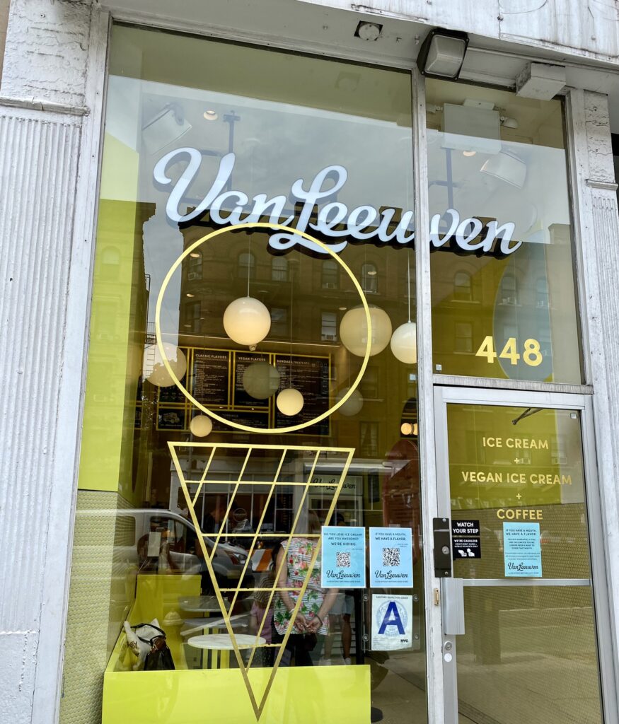 ニューヨーク、ゼイバーズおすすめ、Zabar's、Van Leeuwen Ice Cream