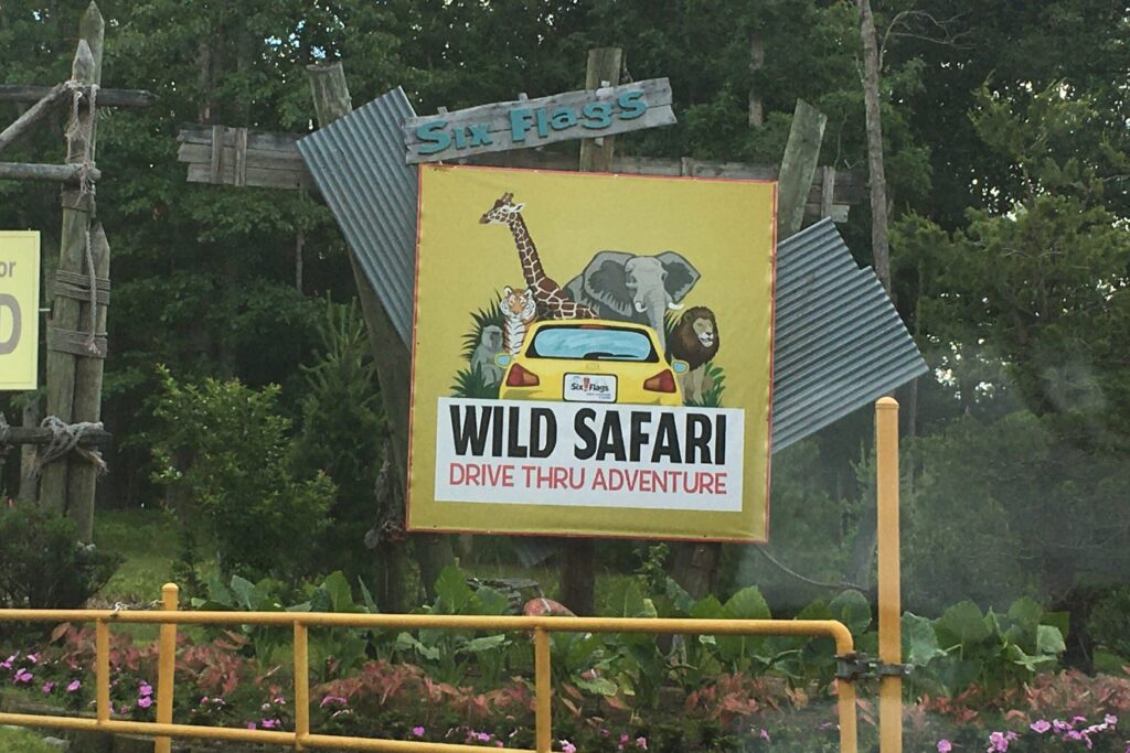 シックスフラッグズ、Six Flags、サファリパーク
