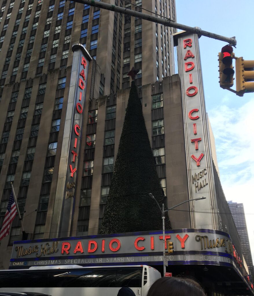 ラジオシティロケッツ、ラジオシティミュージックホール、クリスマスショー、the Radio City Rockettes、Radio city music hall