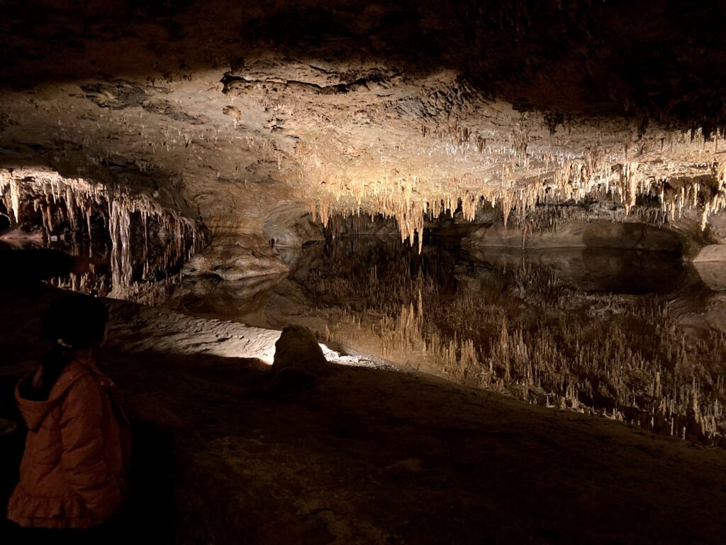 アメリカ東部最大の鍾乳洞、ルーレイ洞窟（Luray Caverns）、リュレー洞窟