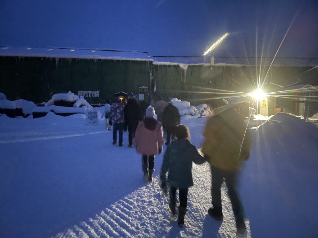 子連れアラスカ旅行記、オーロラ、チナ温泉リゾート