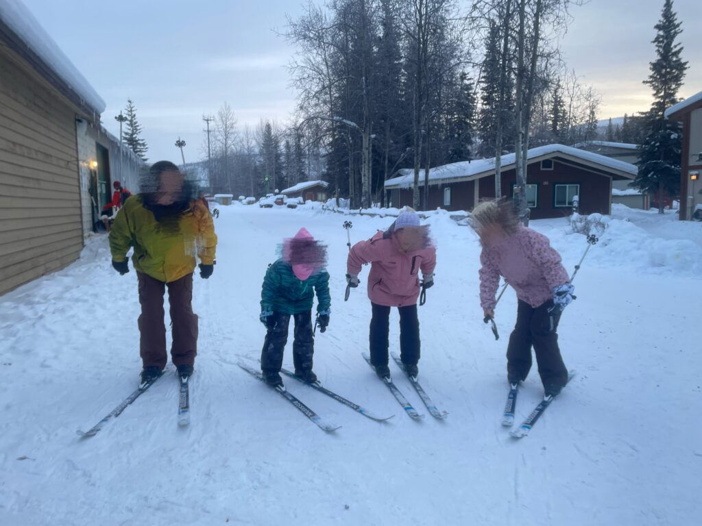 子連れアラスカ旅行記、オーロラ、チナ温泉リゾート