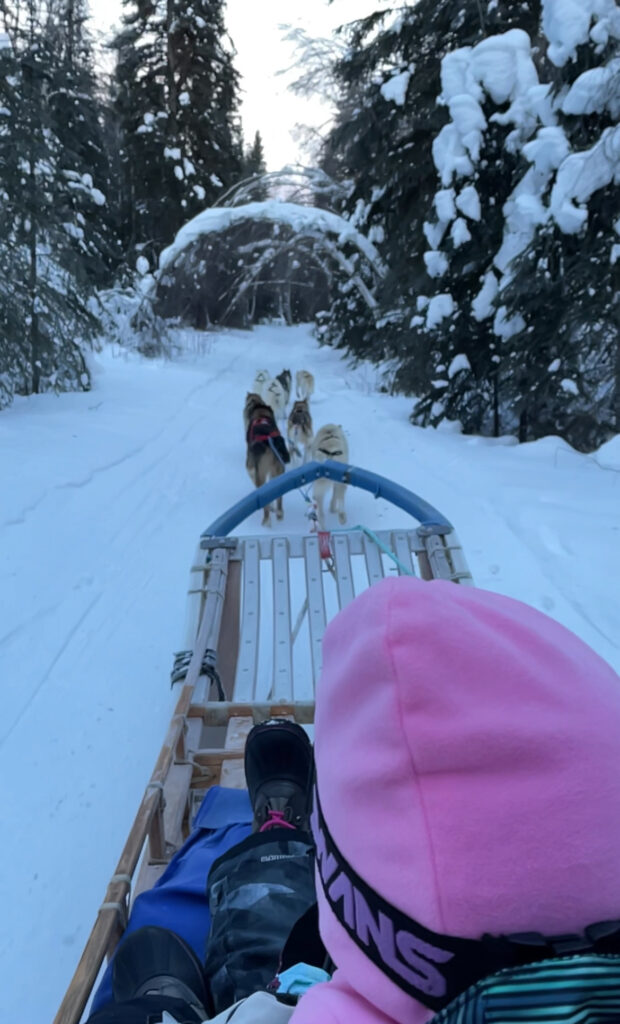 子連れアラスカ旅行記、オーロラ、チナ温泉リゾート