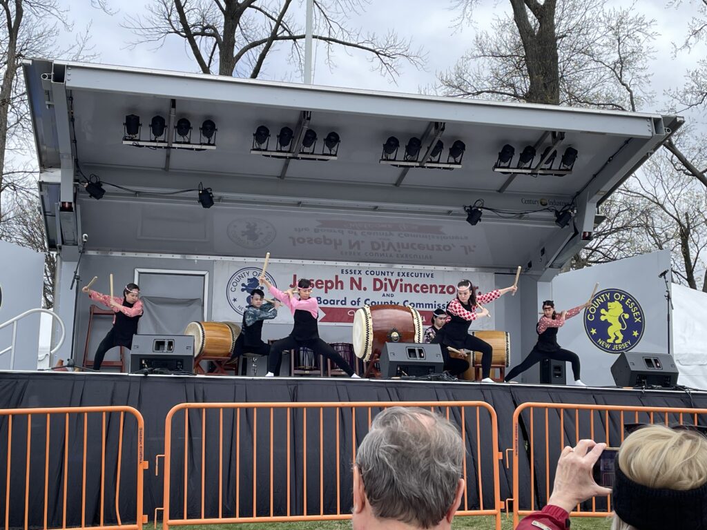 アメリカで桜、お花見、桜祭り、branch brook park