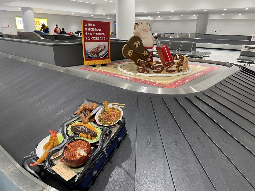 日本へ一時帰国、セントレア