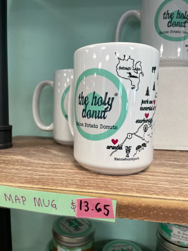 メイン州ポートランド、the holy donut