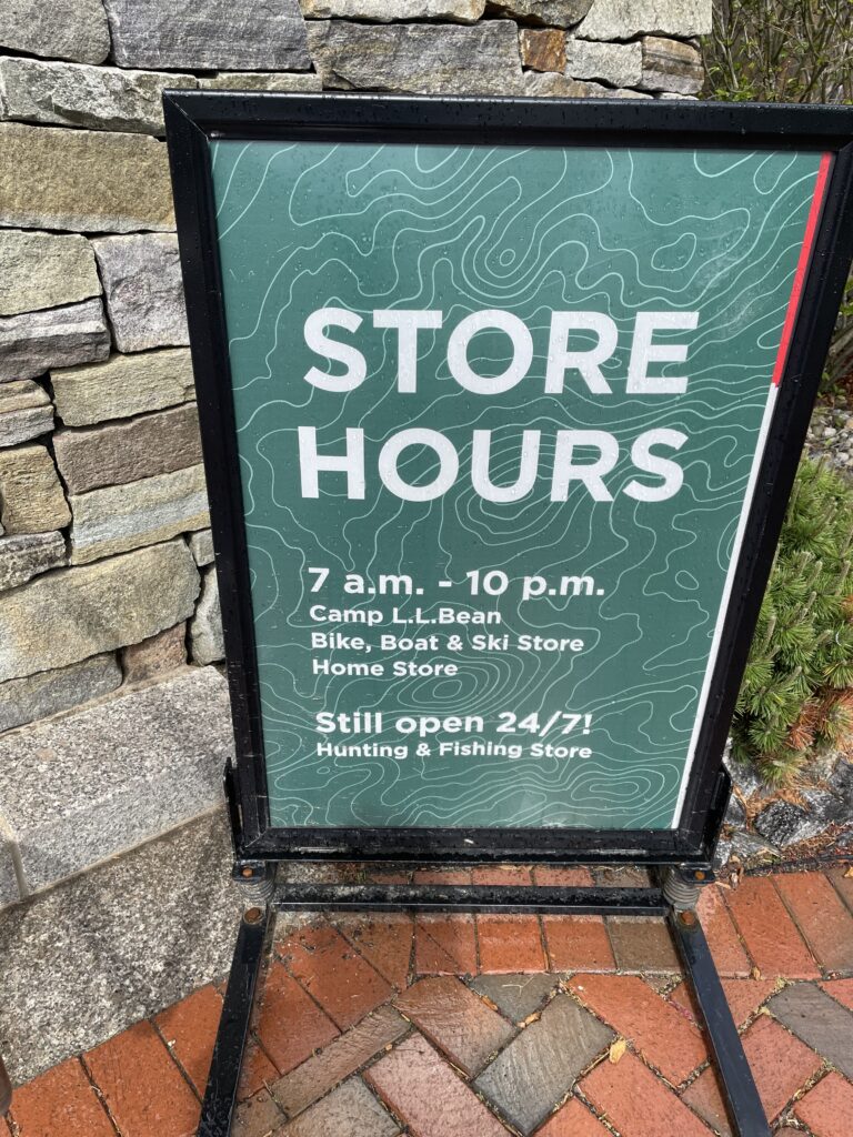 メイン州フリーポート、LLBean