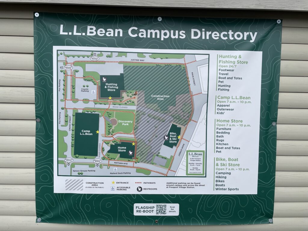 メイン州フリーポート、LLBean