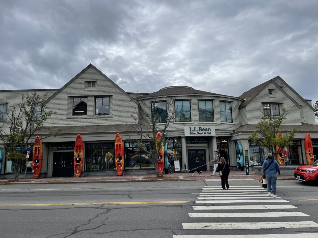メイン州フリーポート、LLBean