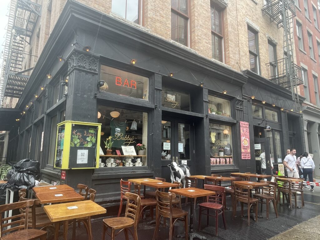 ソーホー観光おすすめスポット14選、Bubby's