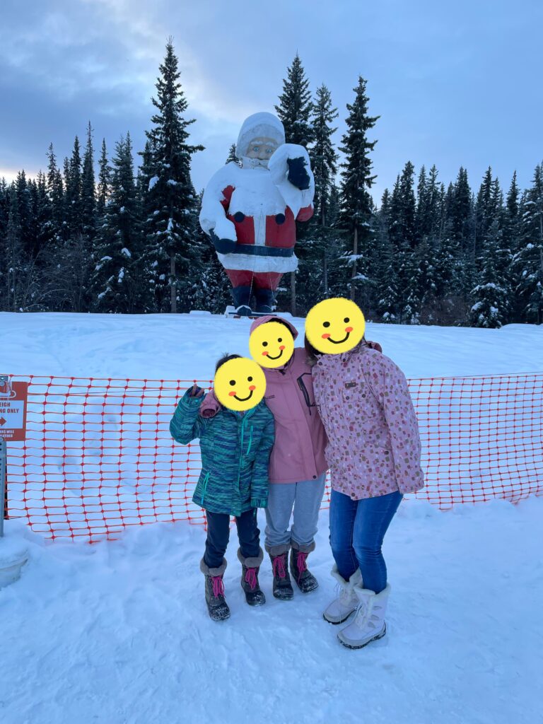 子連れアラスカ旅行記、オーロラ、ノースポール