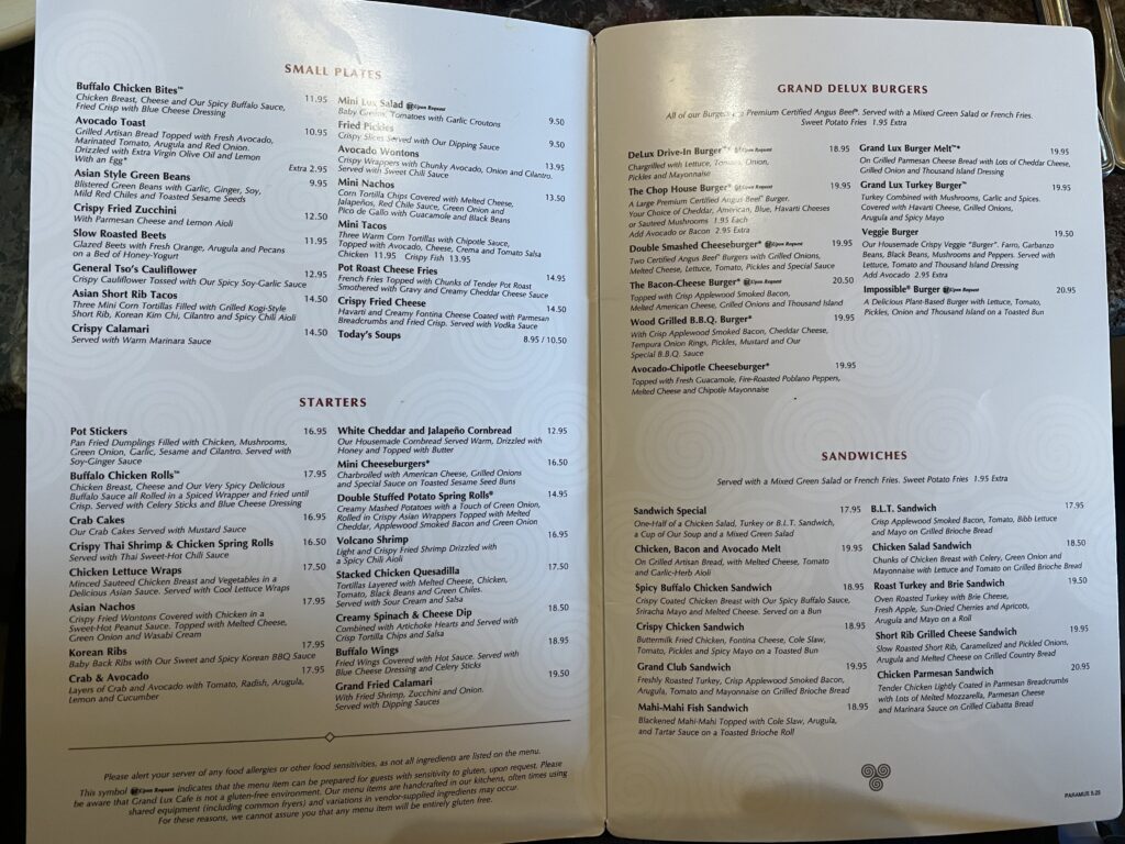 Grand Lux Cafe