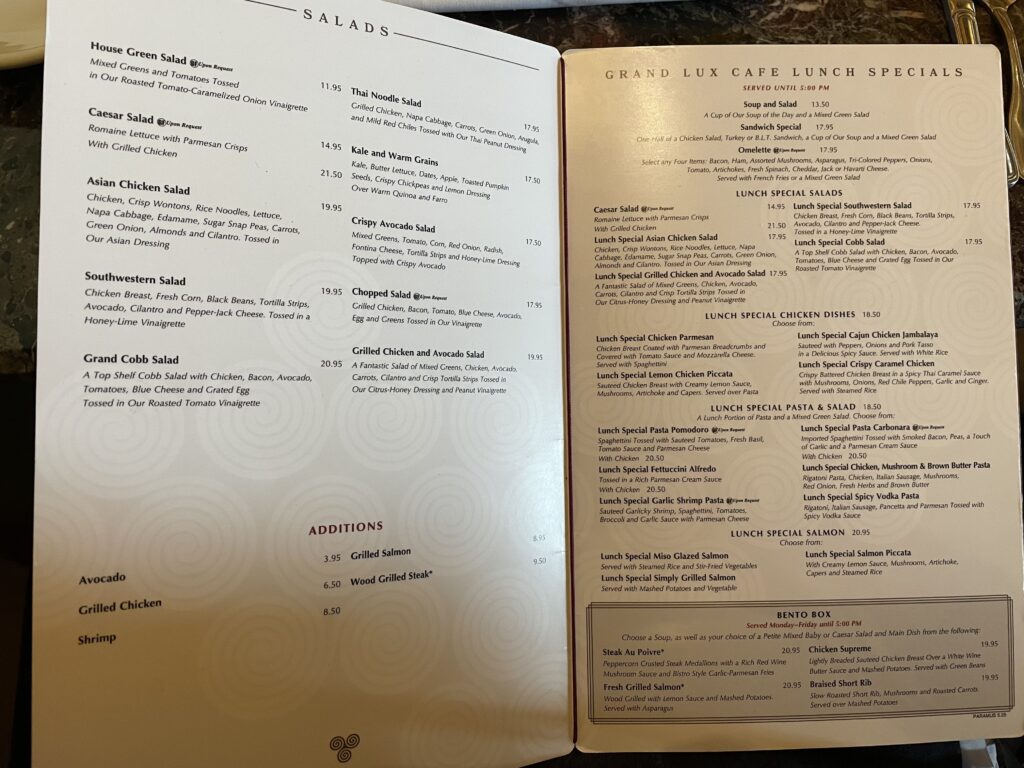 Grand Lux Cafe