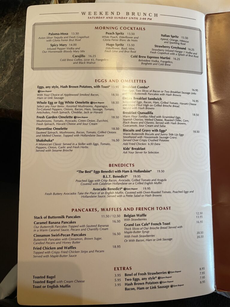 Grand Lux Cafe