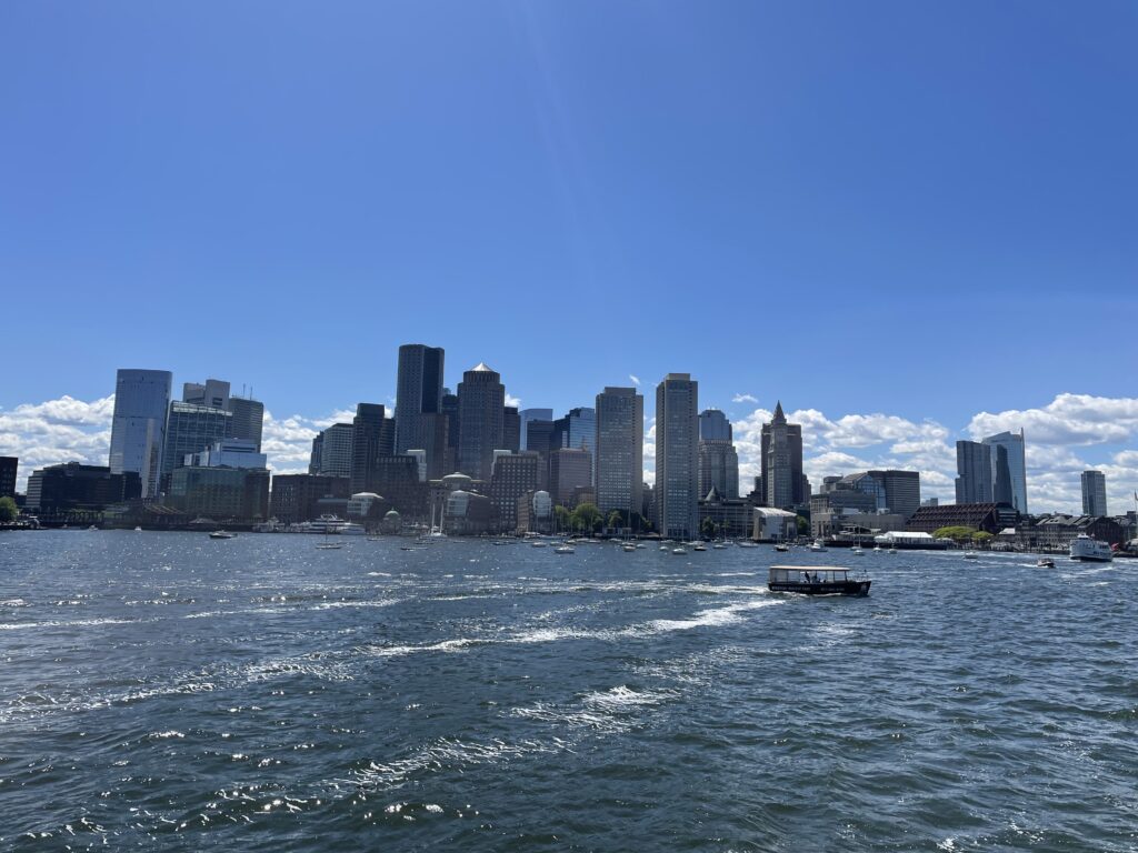 ボストン、くじらウォッチング