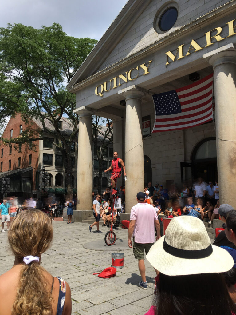 ボストン、フリーダムトレイル、ファニエル・ホール・マーケットプレイス、クインシー・マーケット