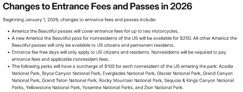 アメリカ国立公園