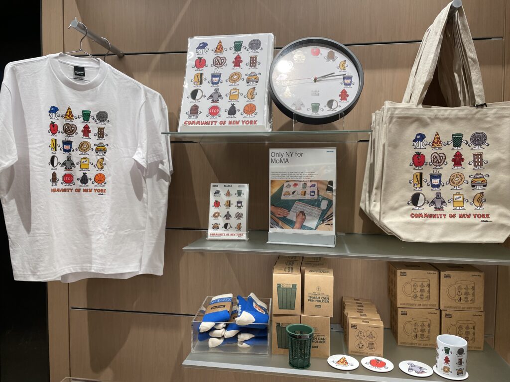 MoMAデザインストアとミュージアムストア