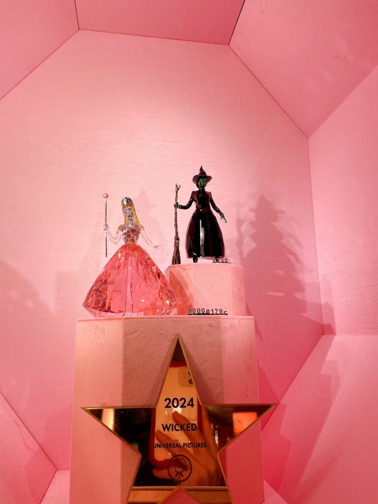 ホリデーシーズン、マンハッタン弾丸街歩き、五番街、スワロフスキー