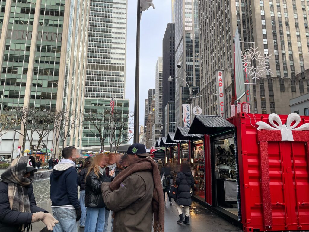 ホリデーシーズン、マンハッタン弾丸街歩き、ラジオシティー