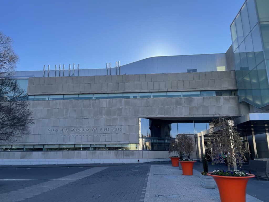 アメリカ東海岸縦断、リッチモンド、バージニア美術館