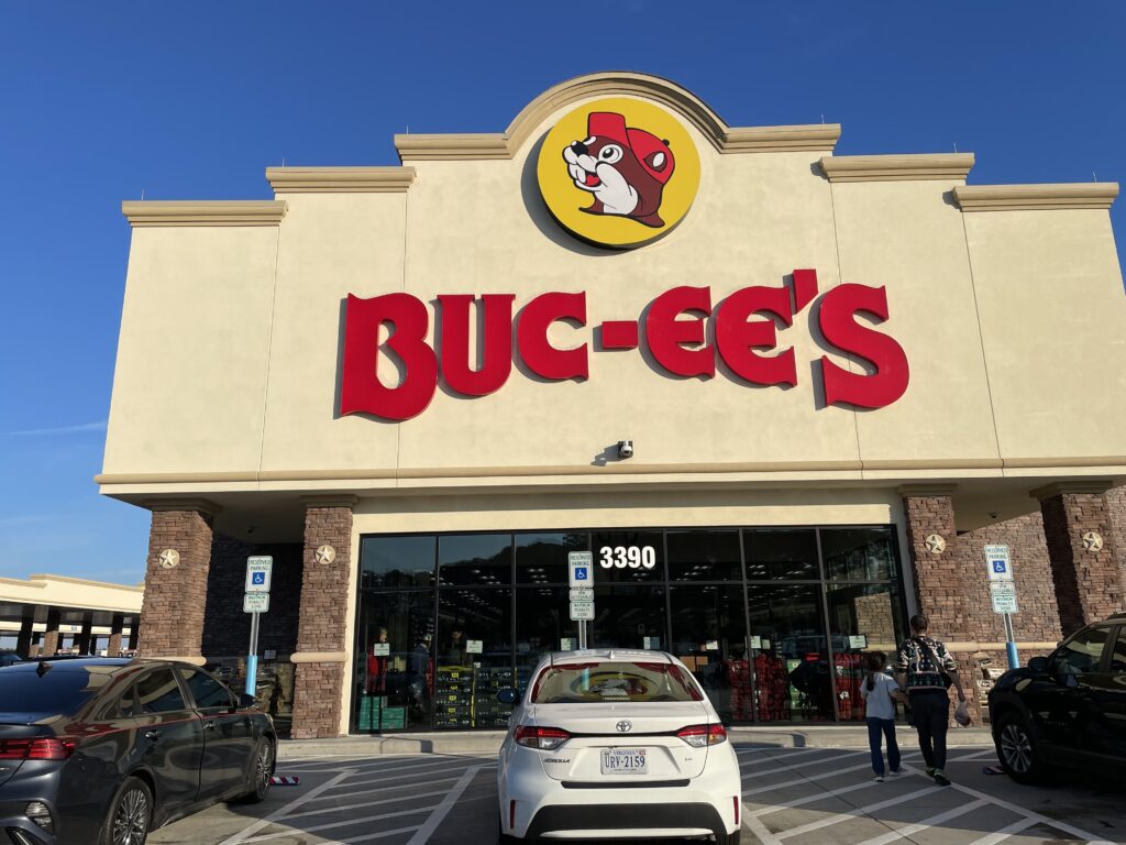 アメリカ東海岸縦断、バッキーズ(Bucee's)