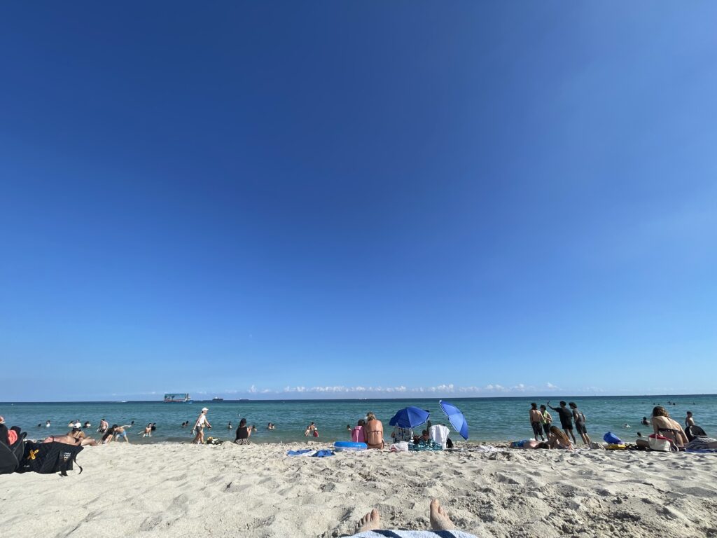 アメリカ東海岸縦断、マイアミビーチ