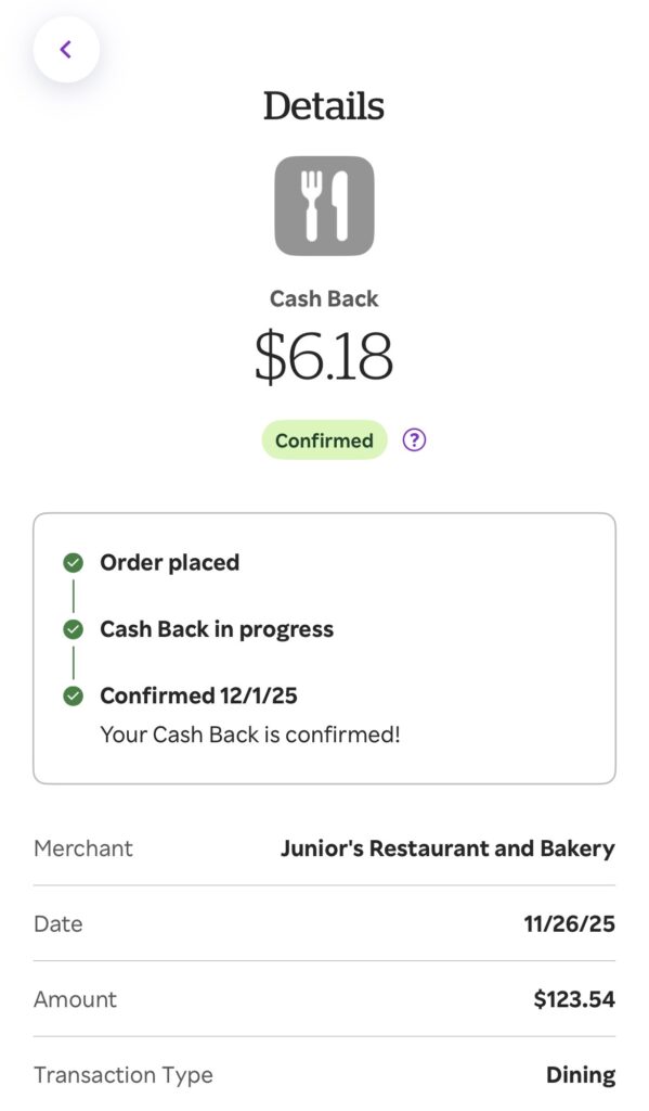 ジュニアーズ、チーズケーキ