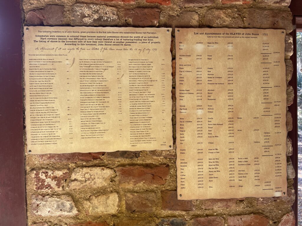 アメリカ東海岸縦断、チャールストン、Boone Hall Plantation & Gardens