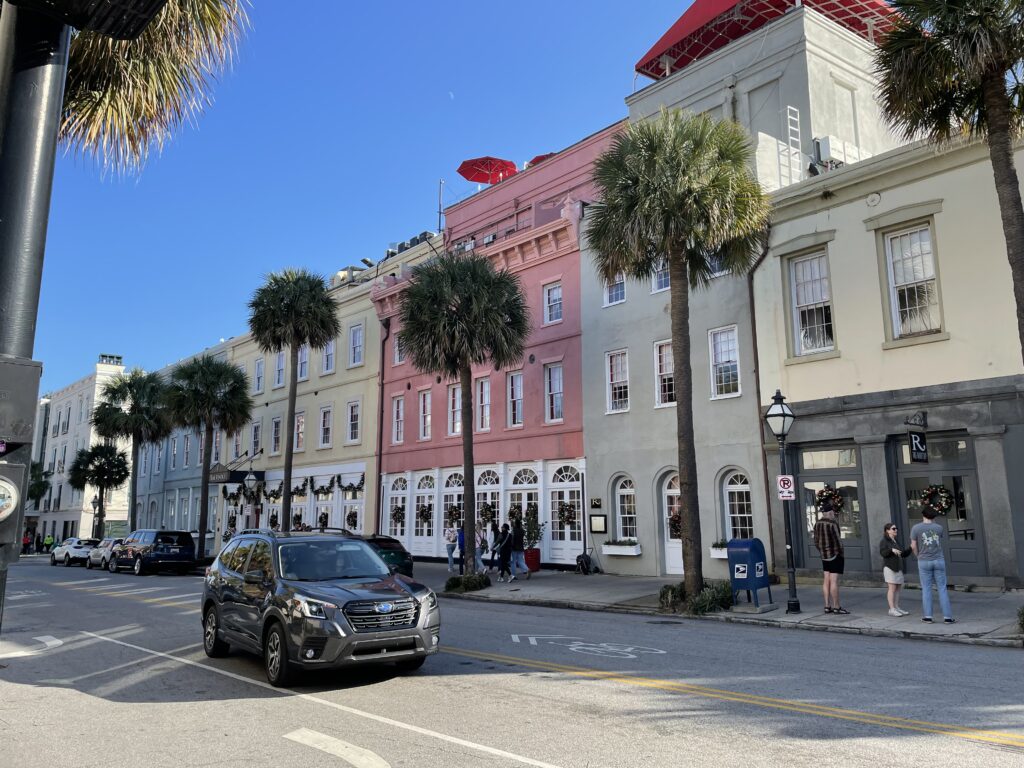 アメリカ東海岸縦断、チャールストン