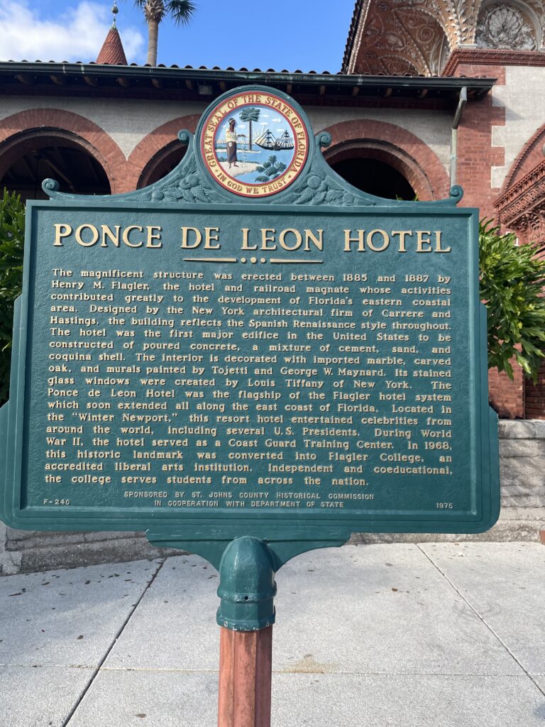 アメリカ東海岸縦断、セントオーガスティン