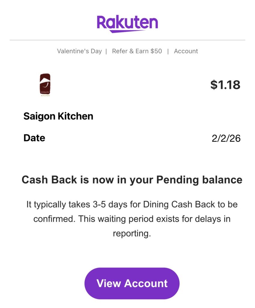 saigon kitchen, Rakuten