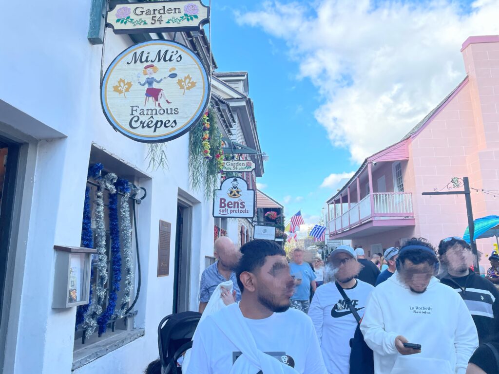 アメリカ東海岸縦断、セントオーガスティン