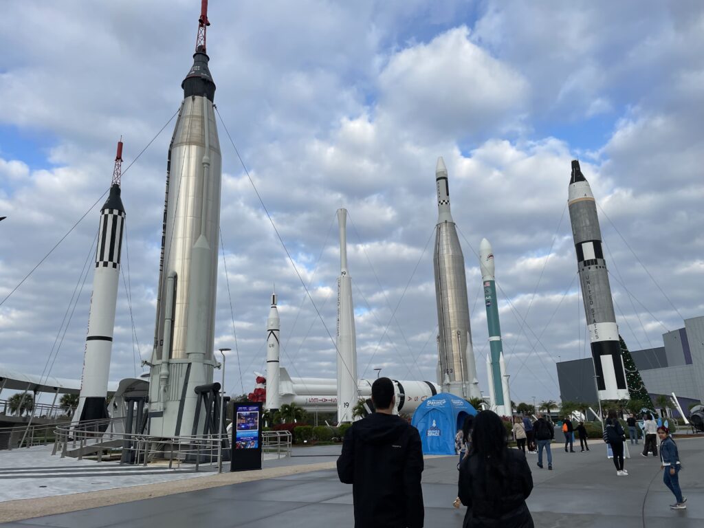アメリカ東海岸縦断、ケネディ宇宙センター