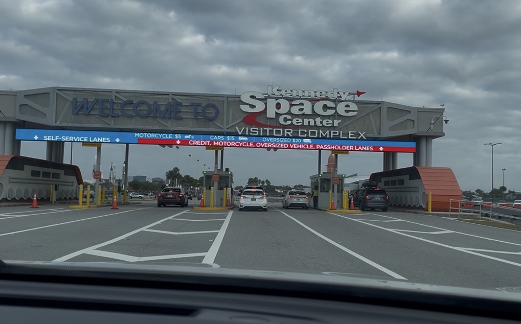 アメリカ東海岸縦断、ケネディ宇宙センター