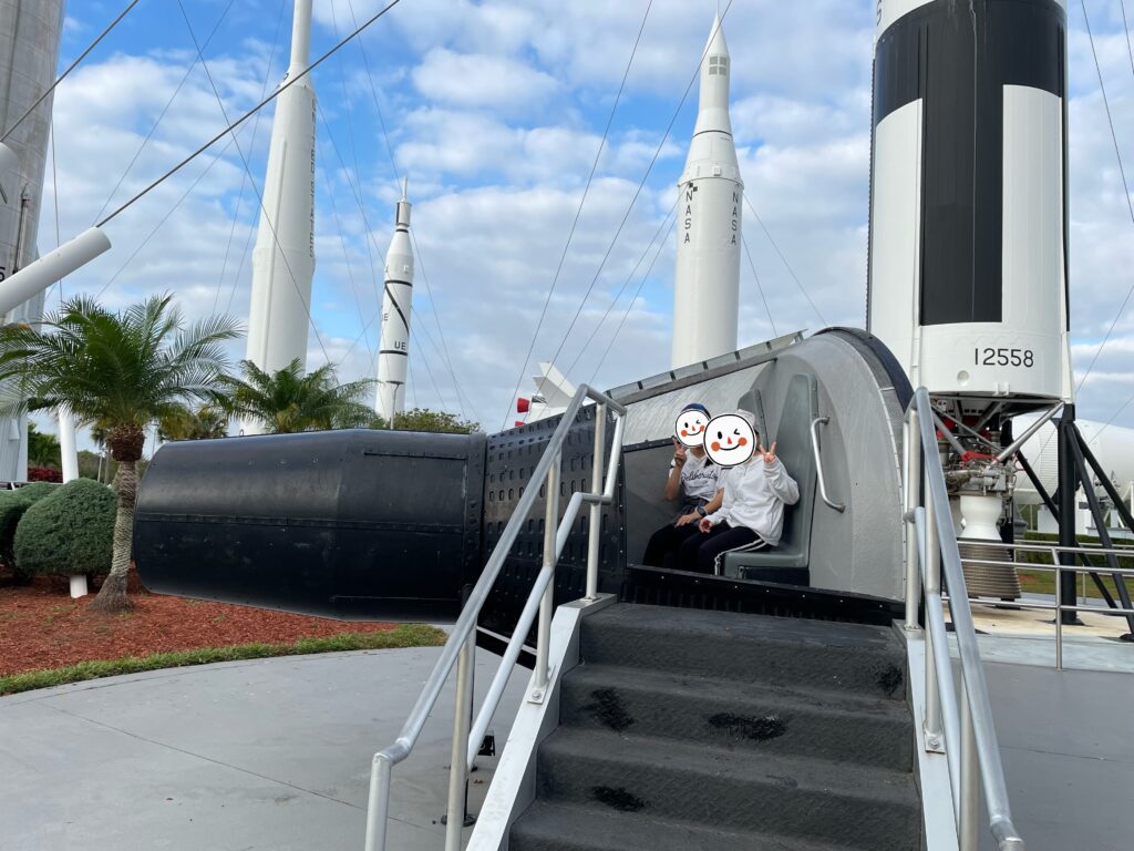アメリカ東海岸縦断、ケネディ宇宙センター