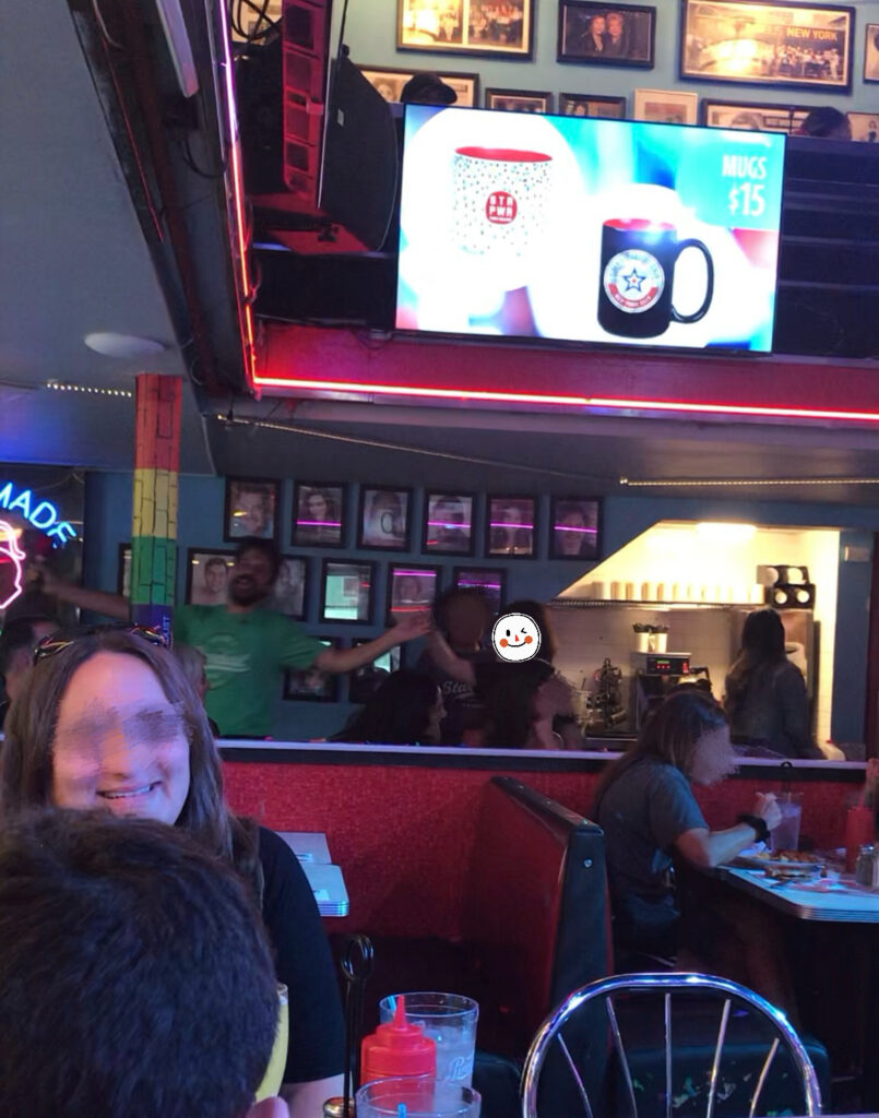 Ellen’s Stardust Diner、エレンズスターダストダイナー