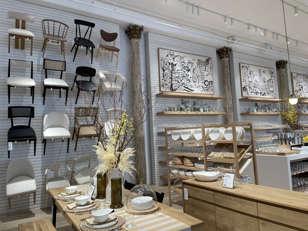ユニオンスクエア周辺おすすめ、Crate&Barrel