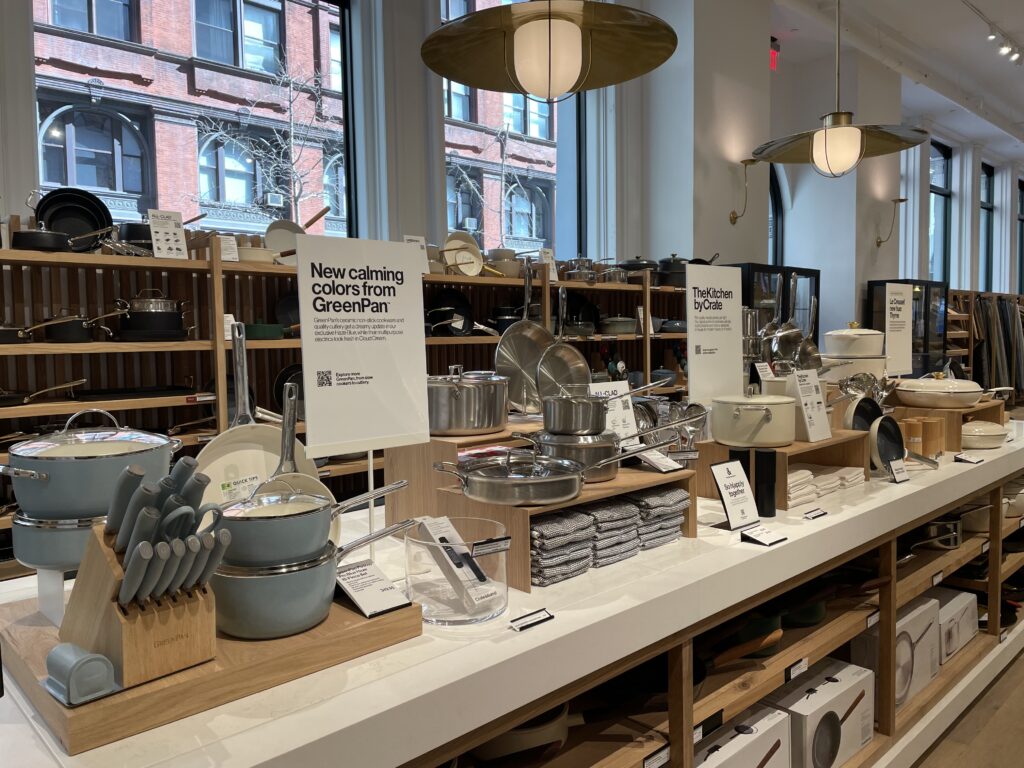 ユニオンスクエア周辺おすすめ、Crate&Barrel