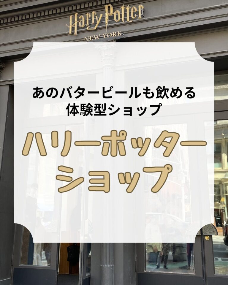 ハリーポッターショップ、Harry Potter Shop New York、アイキャッチ