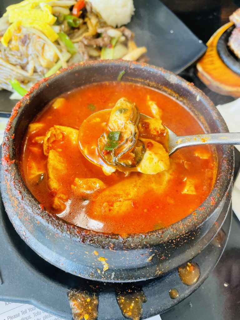 BCD Tofu House、スンドゥブチゲ