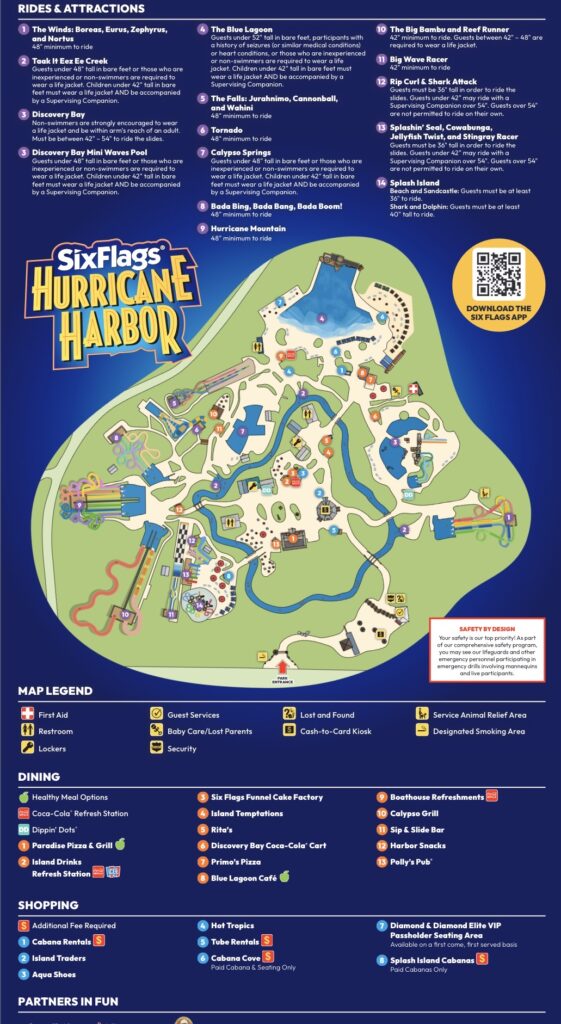 シックスフラッグズ、Six Flags、ハリケーンハーバー