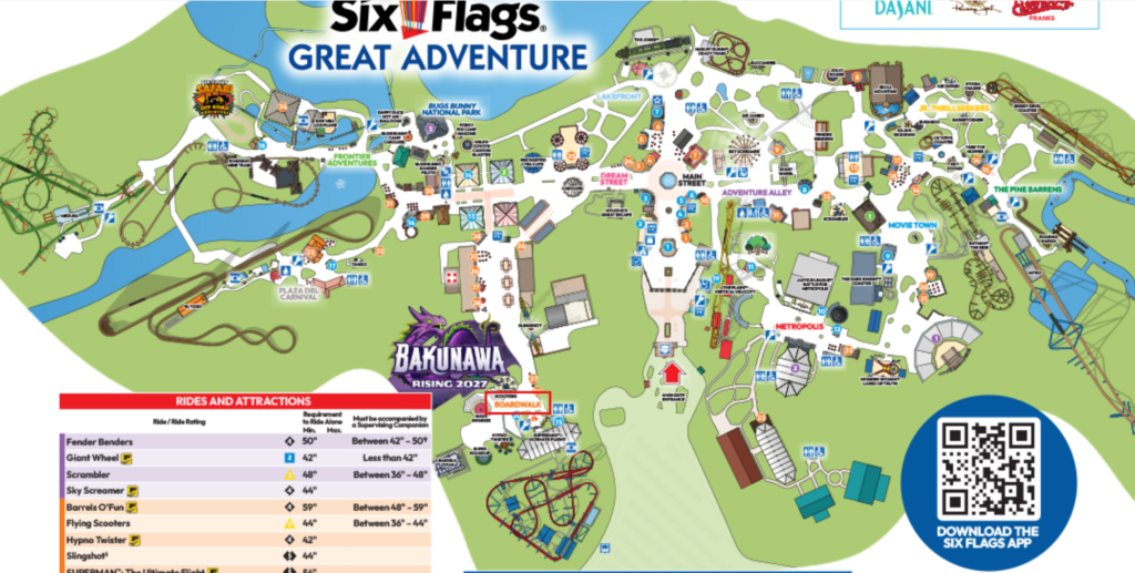 シックスフラッグズ、Six Flags